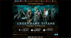 Desktop Screenshot of legendarytitans.com